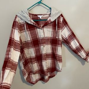 Red and White Flannel